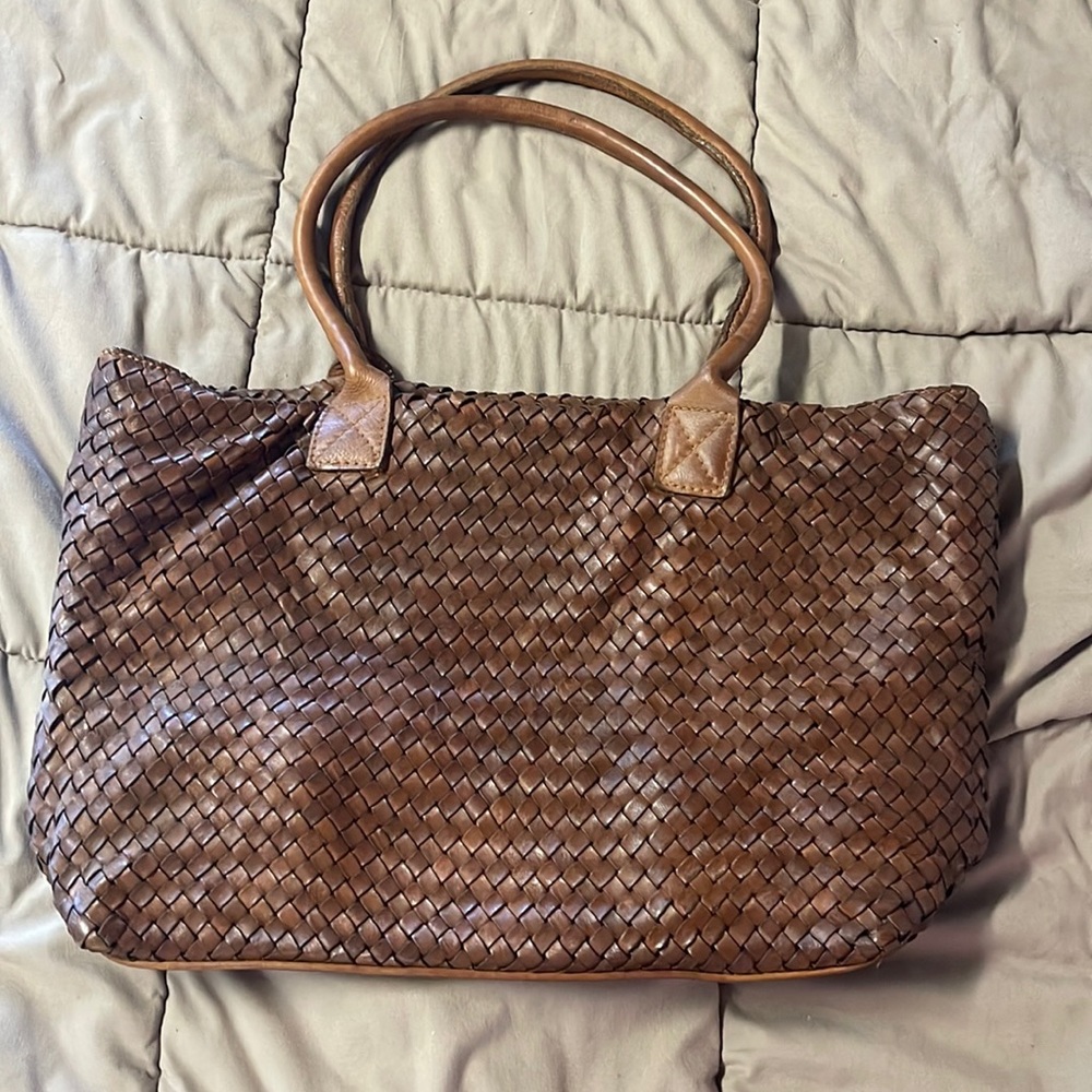 Italians leather handbag
